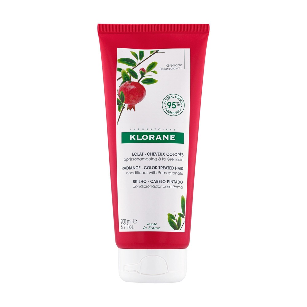 Klorane Klorane - Grenade - Après-shampoing écla t  à la Grenade - Cheveux colorés 200ml Après Shampoing