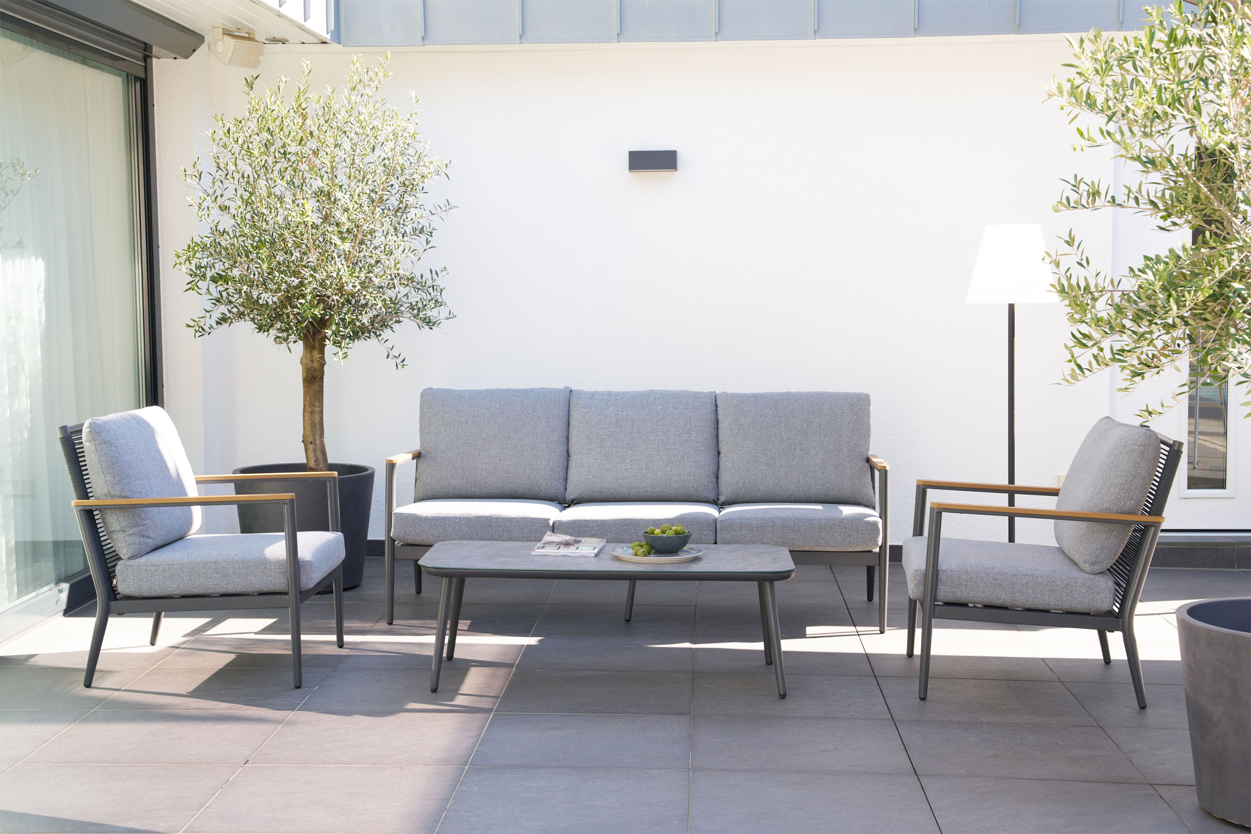 OUTDOORGartenlounge Set 4-teilig