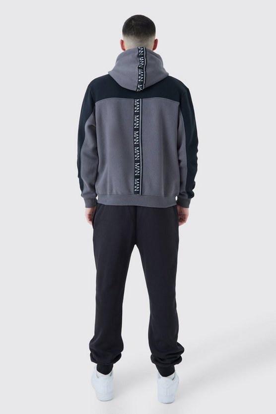 Man Official Colorblock Hoodie