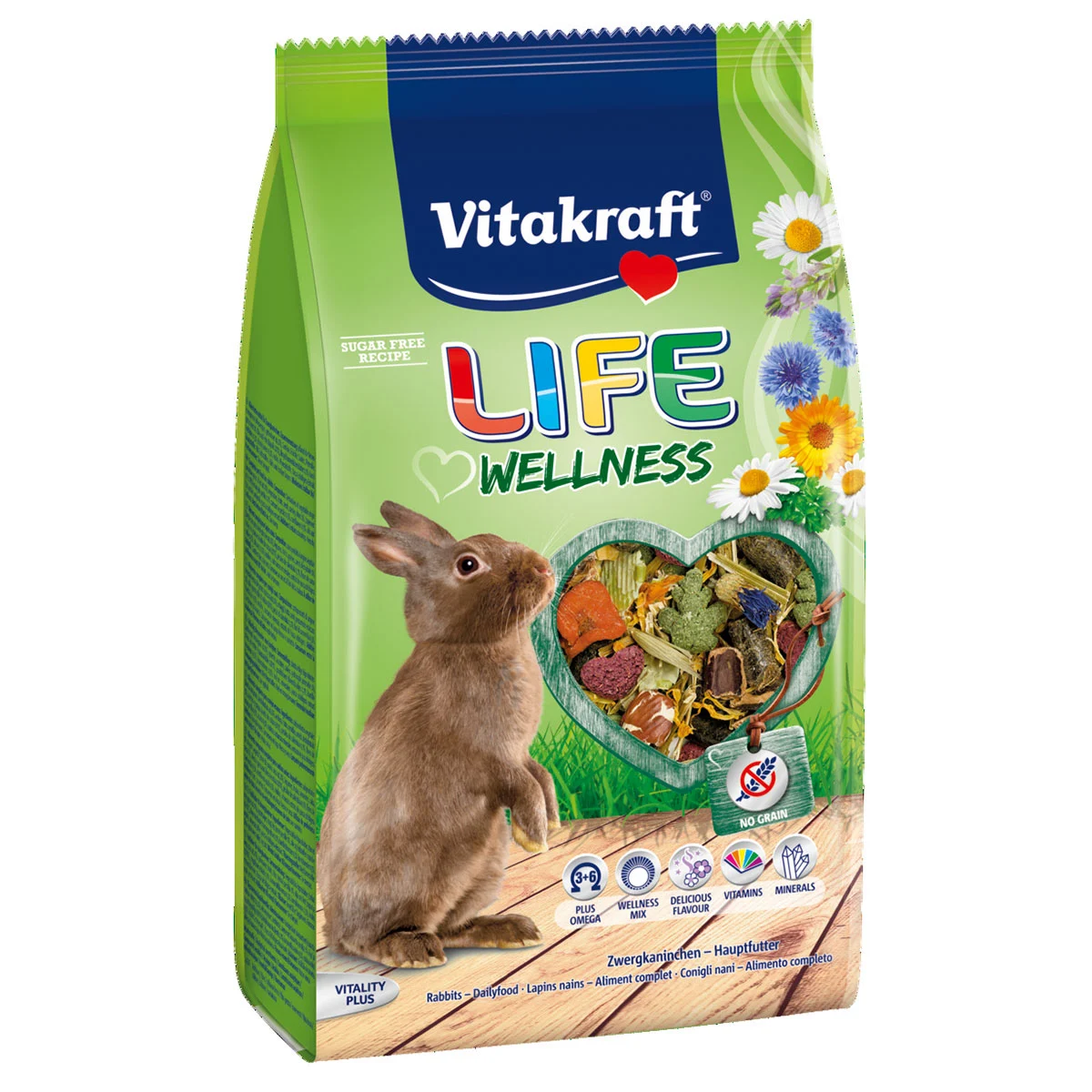 Vitakraft LIFE Wellness Zwergkaninchen 600g kaufen
