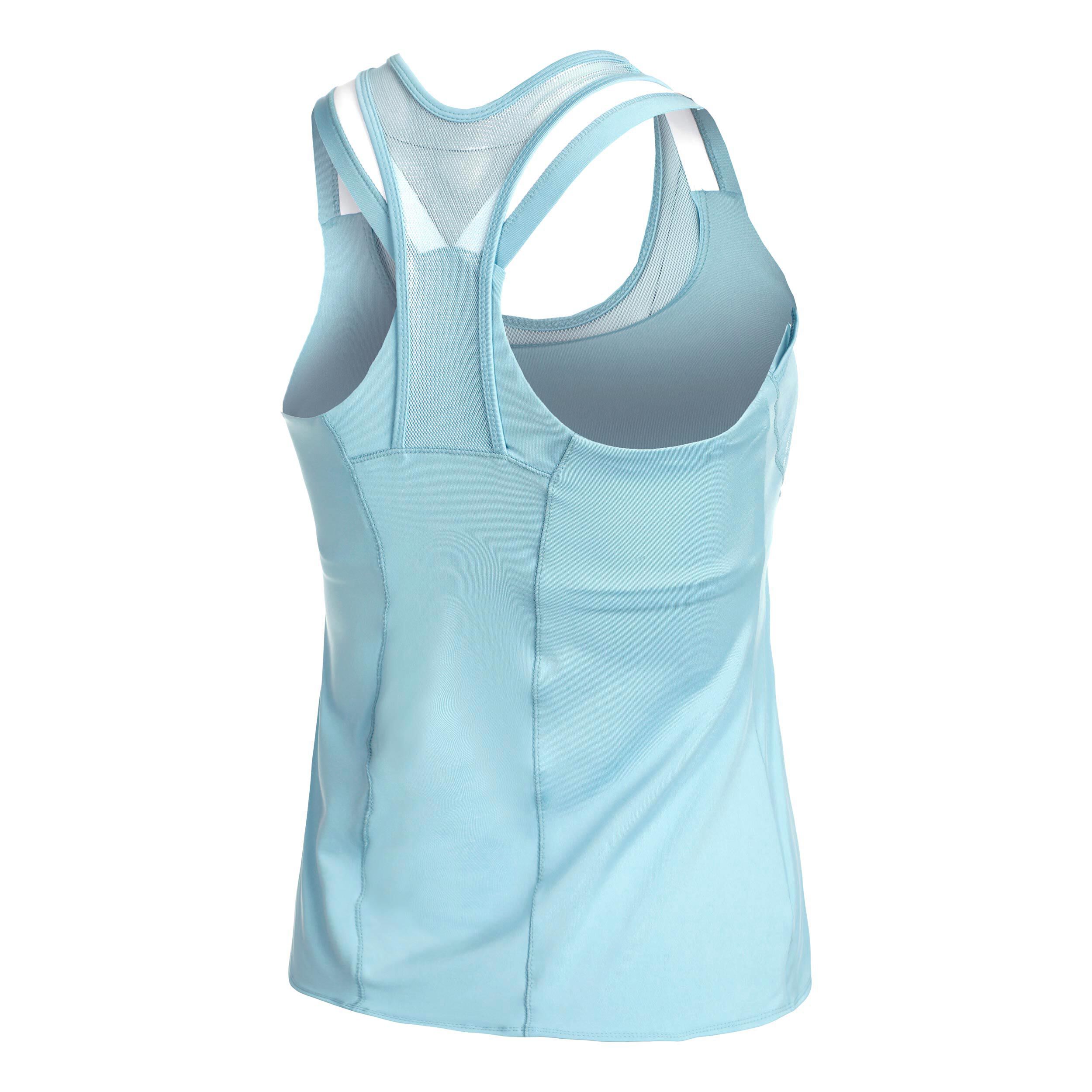 Feelin Mesh With Bra Tank-Top Damen - Türkis, Mehrfarbig