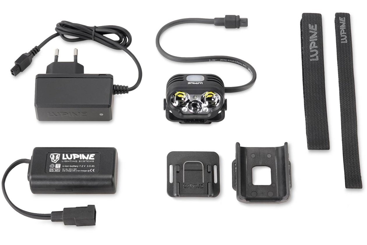 Lupine Blika 4 Helmlampe 3.5 Ah Hardcase Akku FastClick