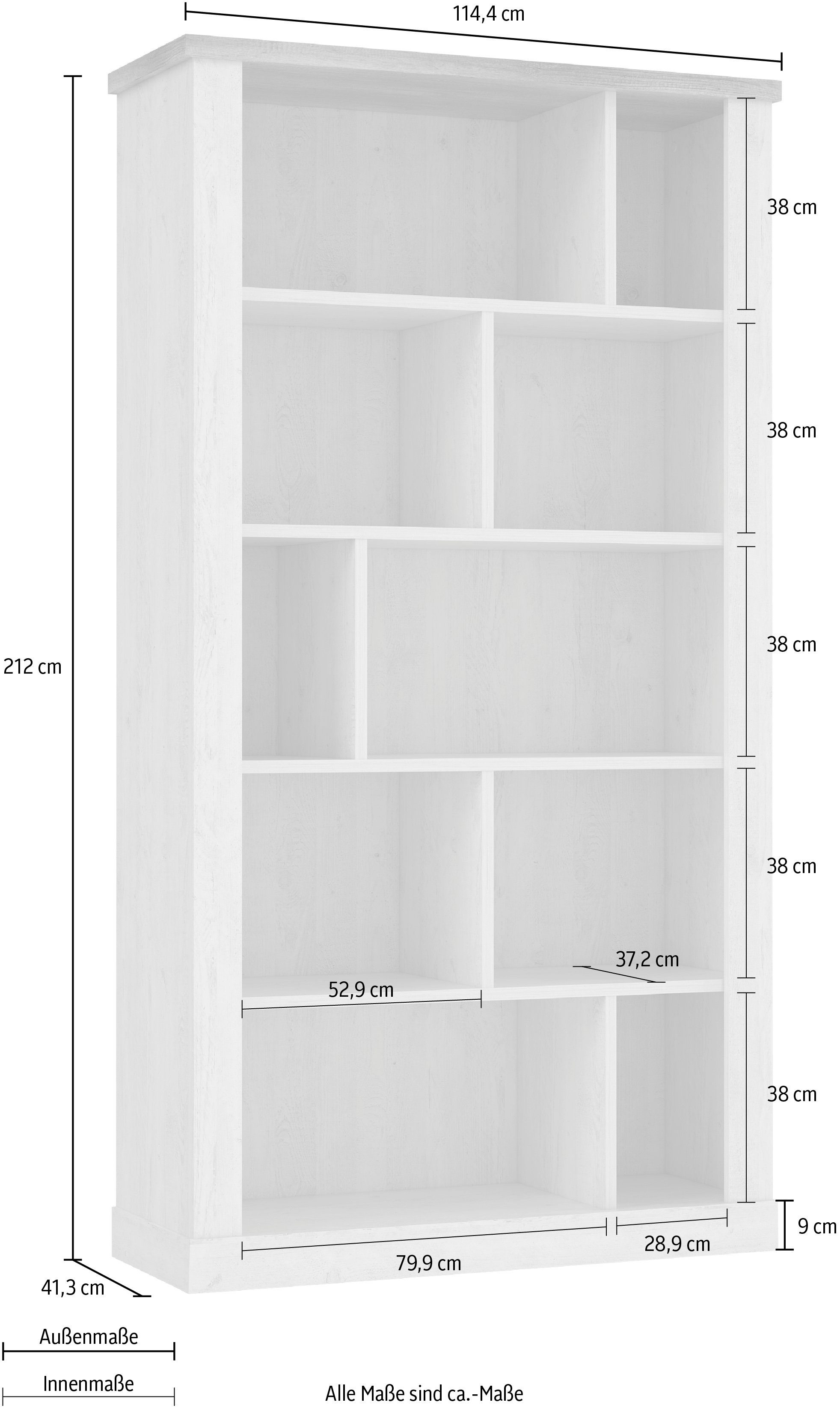FORTE Aktenregal Duro, Höhe 212 cm