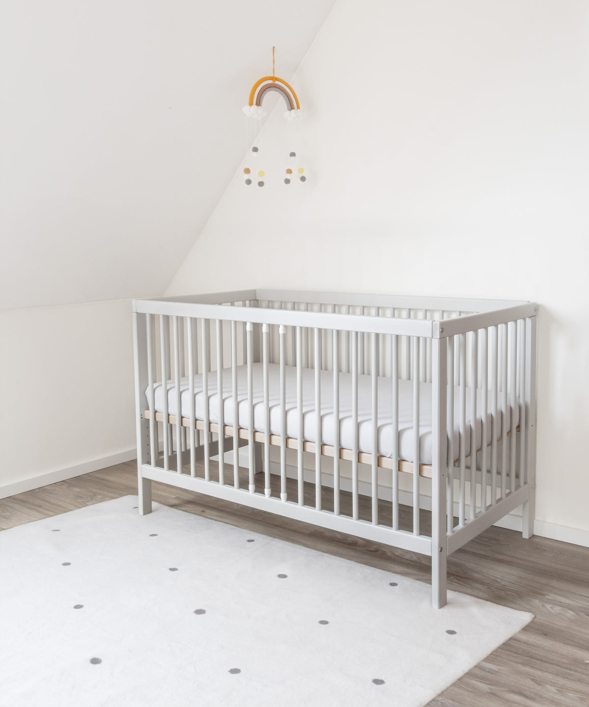 Babybett Pur Hellgrau