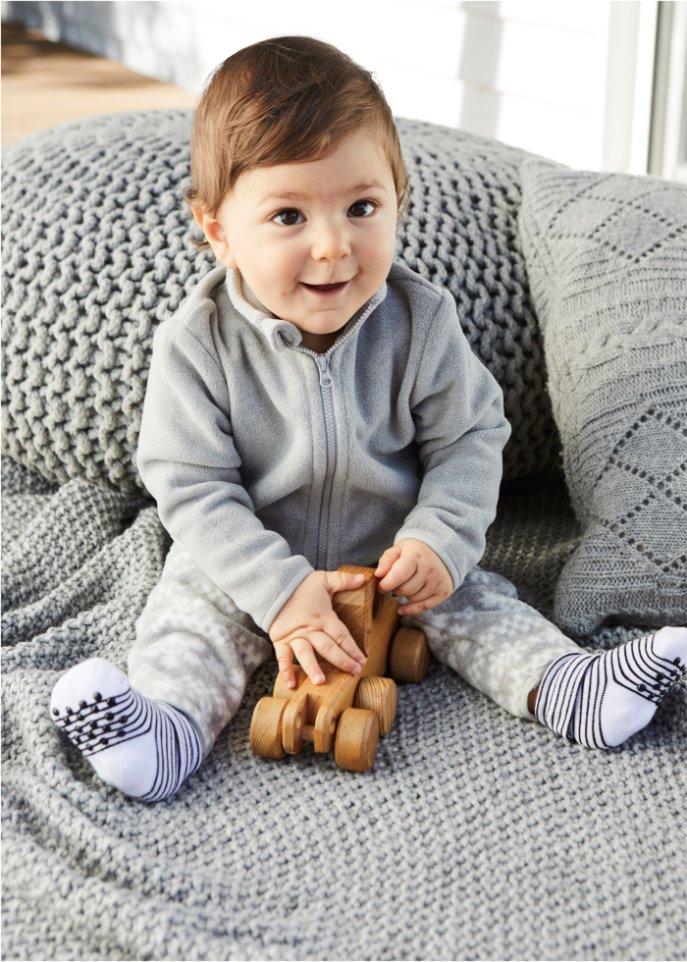 Baby Fleecejacke + Fleecehose (2-tlg. Set)