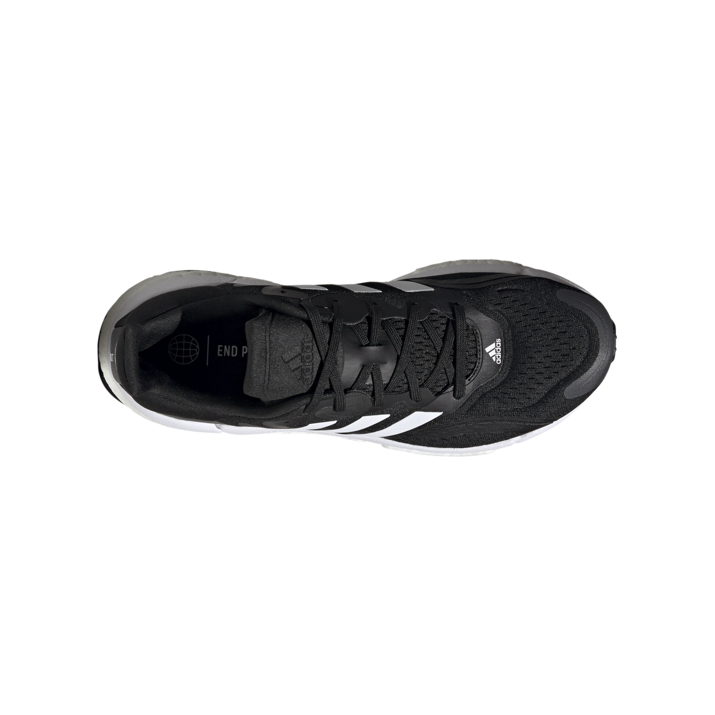 adidas Solar Boost 4 Schwarz Weiss Grau Laufschuh