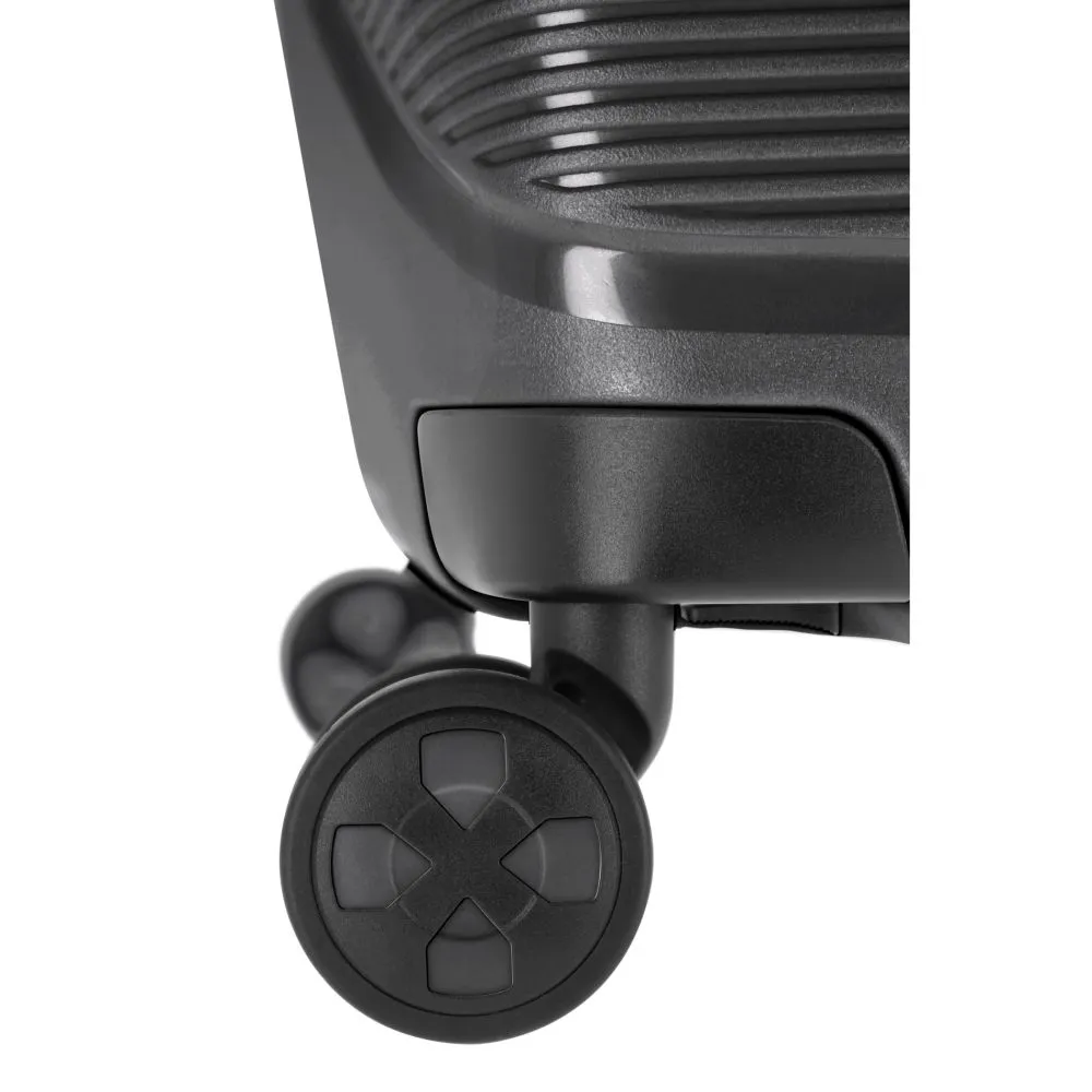 IMPACKT IP1 Kabinengepäck Trolley S mit USB Port - Iron grey