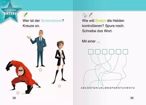 Leselernstars: Disney - Die Unglaublichen 2