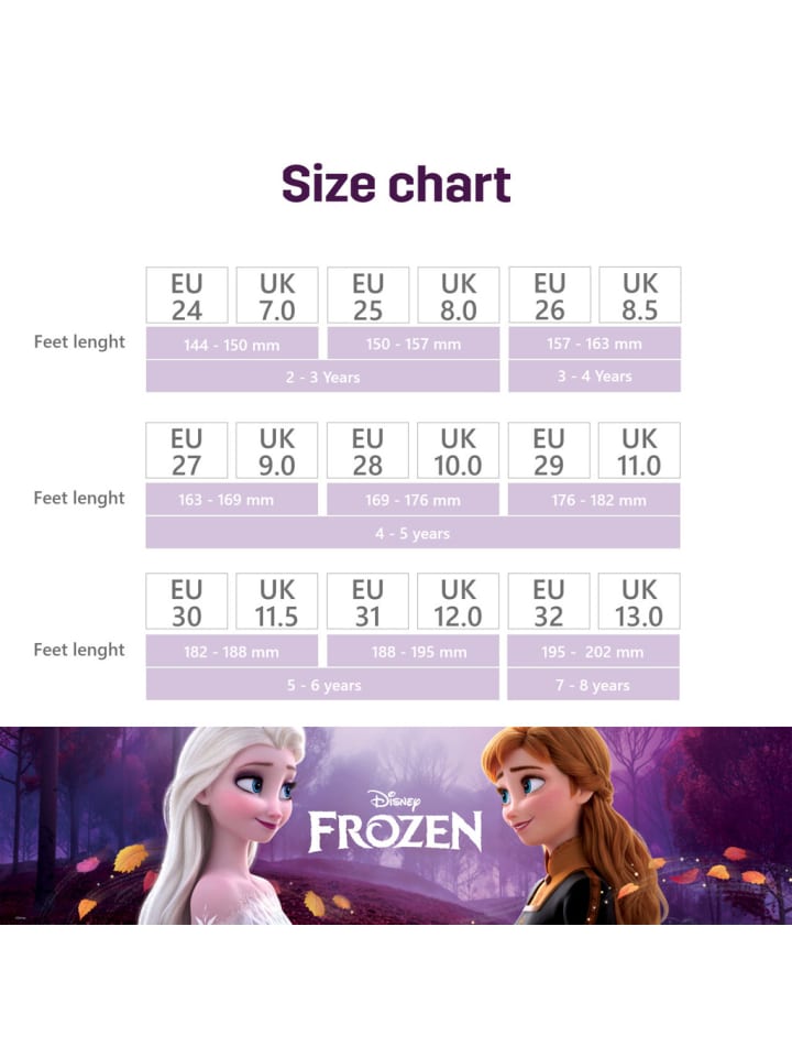 Disney Frozen Hausschuhe mit Frozen Anna und Elsa Motiv, in Blau, mit klettverschluss günstig kaufen