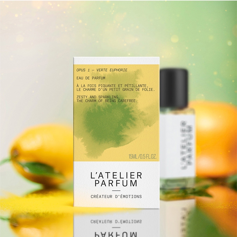 L'Atelier Parfum VERTE EUPHORIE 15ML Eau de Parfum