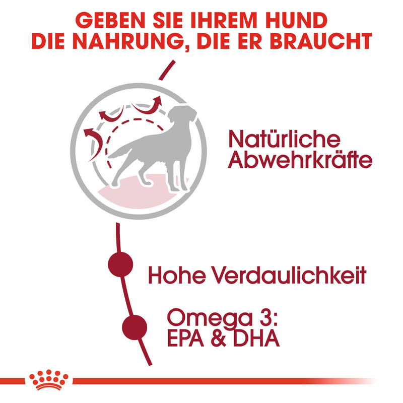 ROYAL CANIN Hundetrockenfutter ROYAL CANIN Medium Adult 2x15 kg