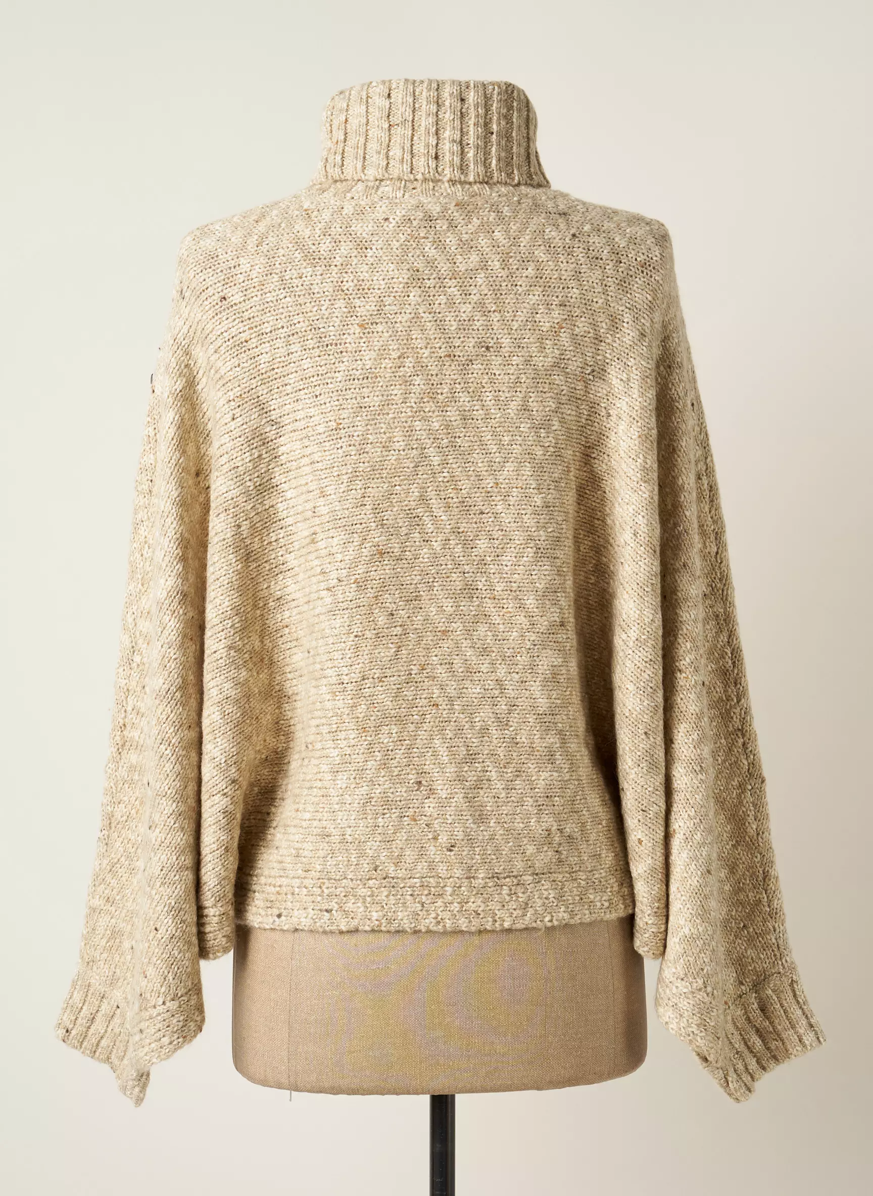 Cream Cols Roules Femme couleur beige
