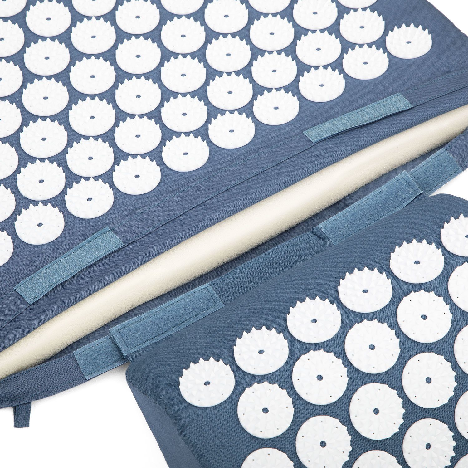 bodhi Akupressurmatte VITAL Akupressurmatte & Kissen Set blau