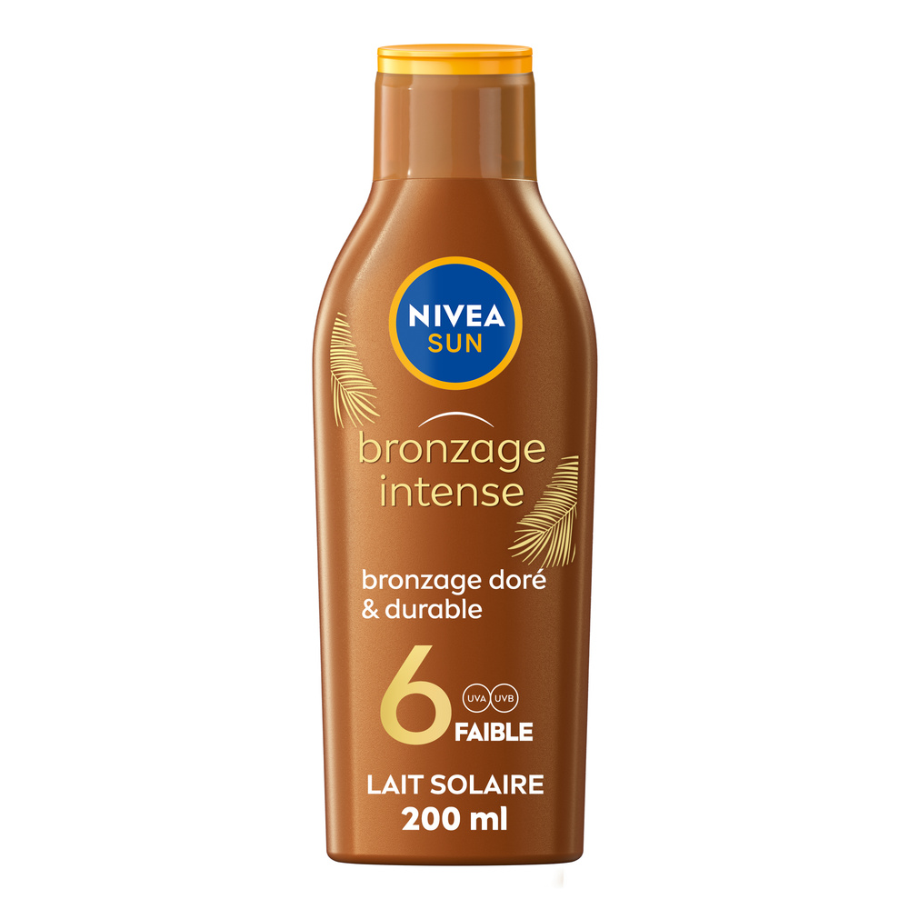 nivea Lait FPS 6 Bronzage Intense 200ml Bronzage intense