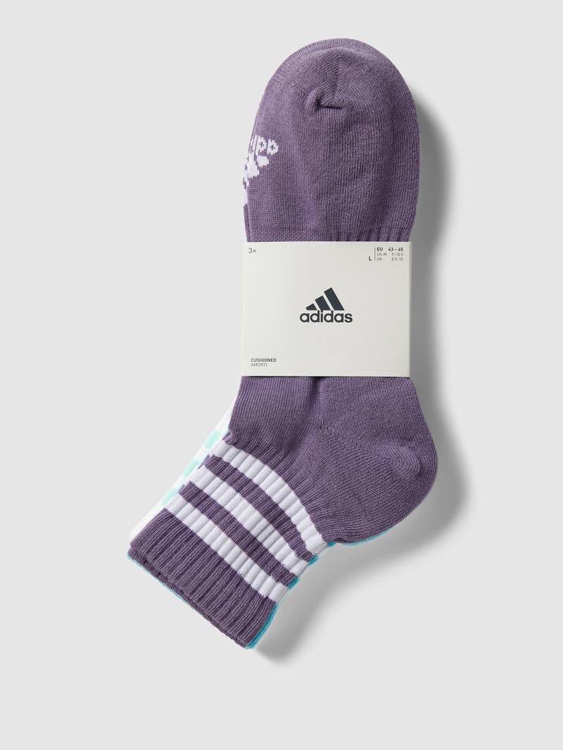 Socken mit Streifen im 3er-Pack in türkis
