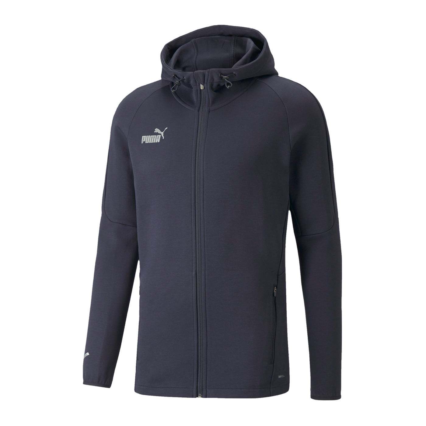 PUMA teamFINAL Casuals Kapuzenjacke Dunkelblau F06