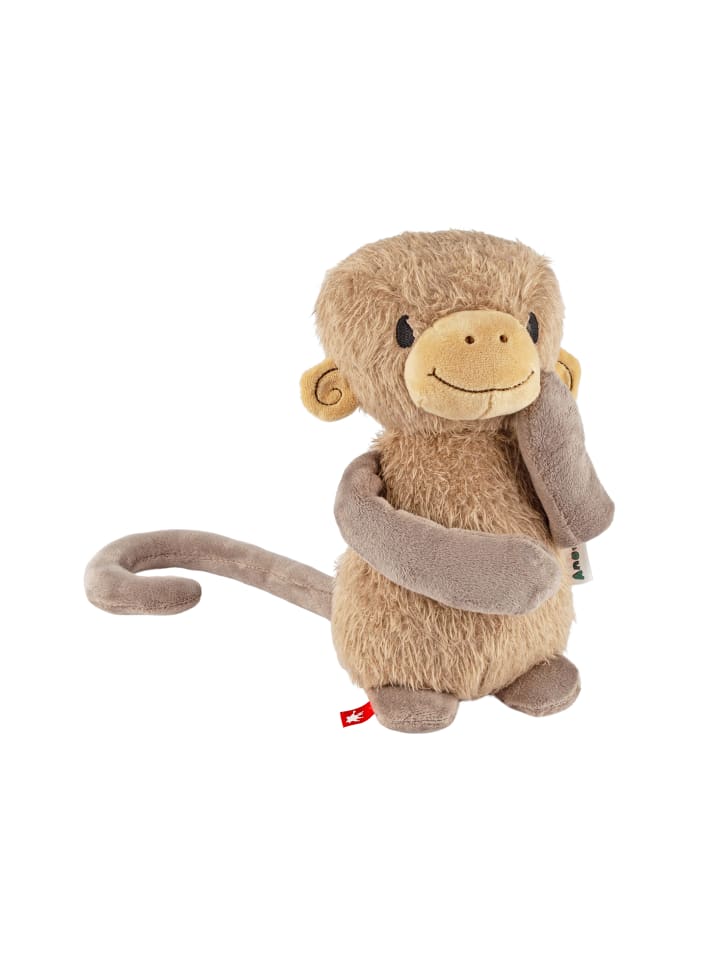 Sigikid Plüschtier Spielfigur Affi Figur aus dem Buch 