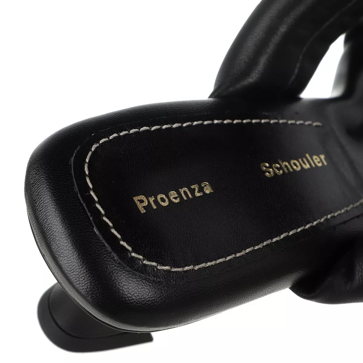 PROENZA SCHOULER Klassische Sandalen schwarz Mule