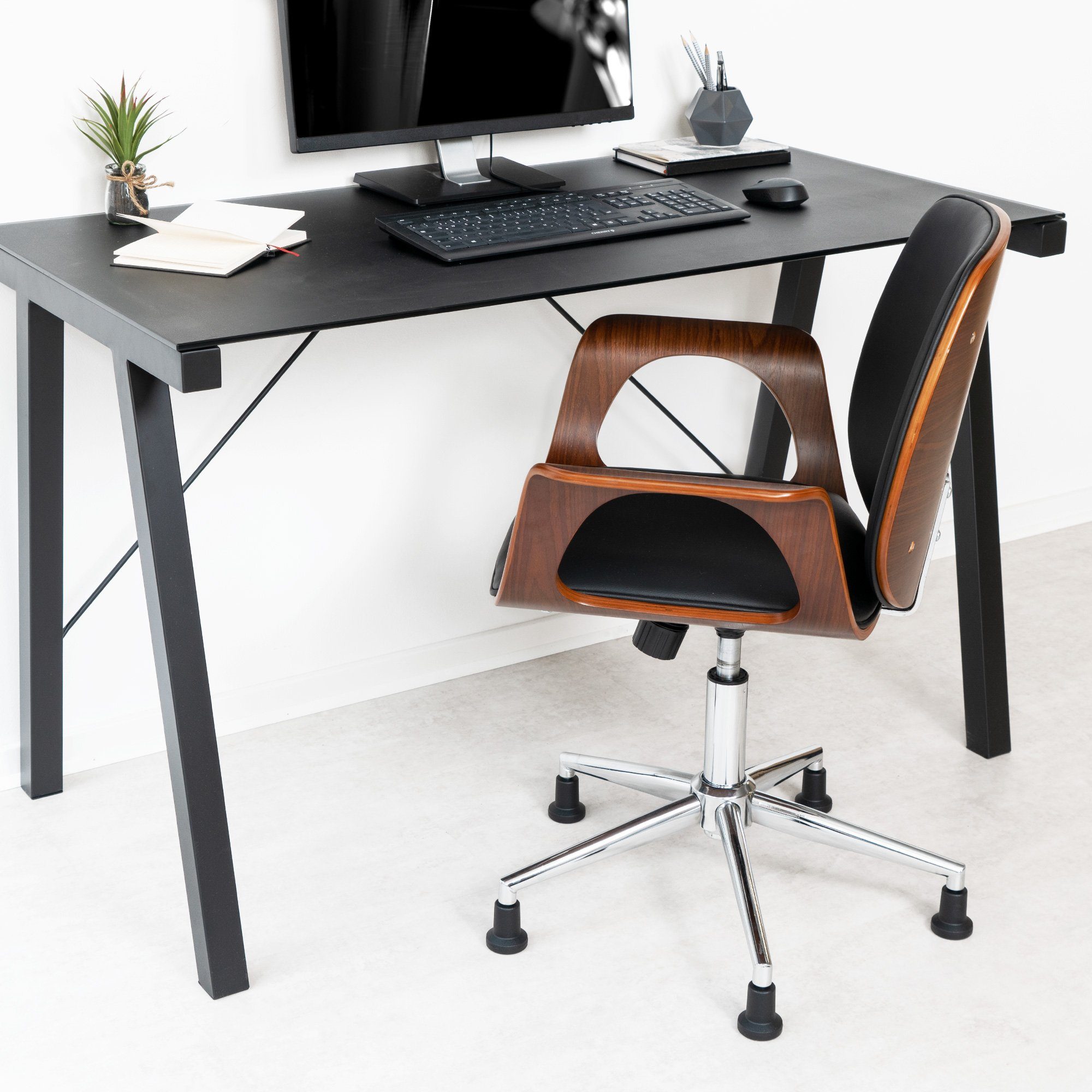 kwmobile Filzgleiter Bürostuhl Gleiter 5er Set - für Schreibtischstuhl 11mm x 22mm, (5 St)
