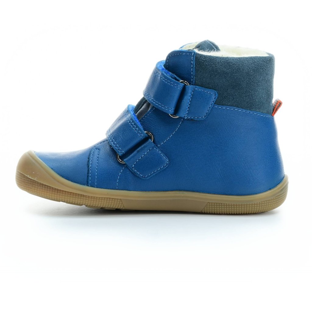 Koel4kids Emil Nappa TEX Wool Jeans 07T003.102 mit Wolle gefütterte Barfuß-Stiefeletten