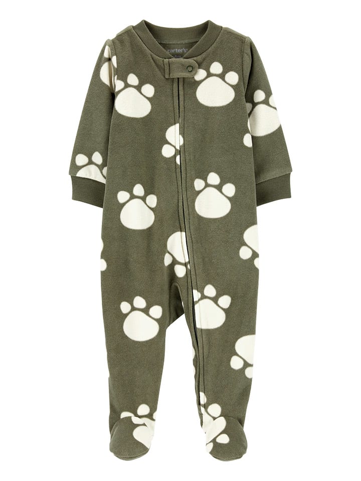 carter's Strampler in Khaki/ Creme günstig kaufen