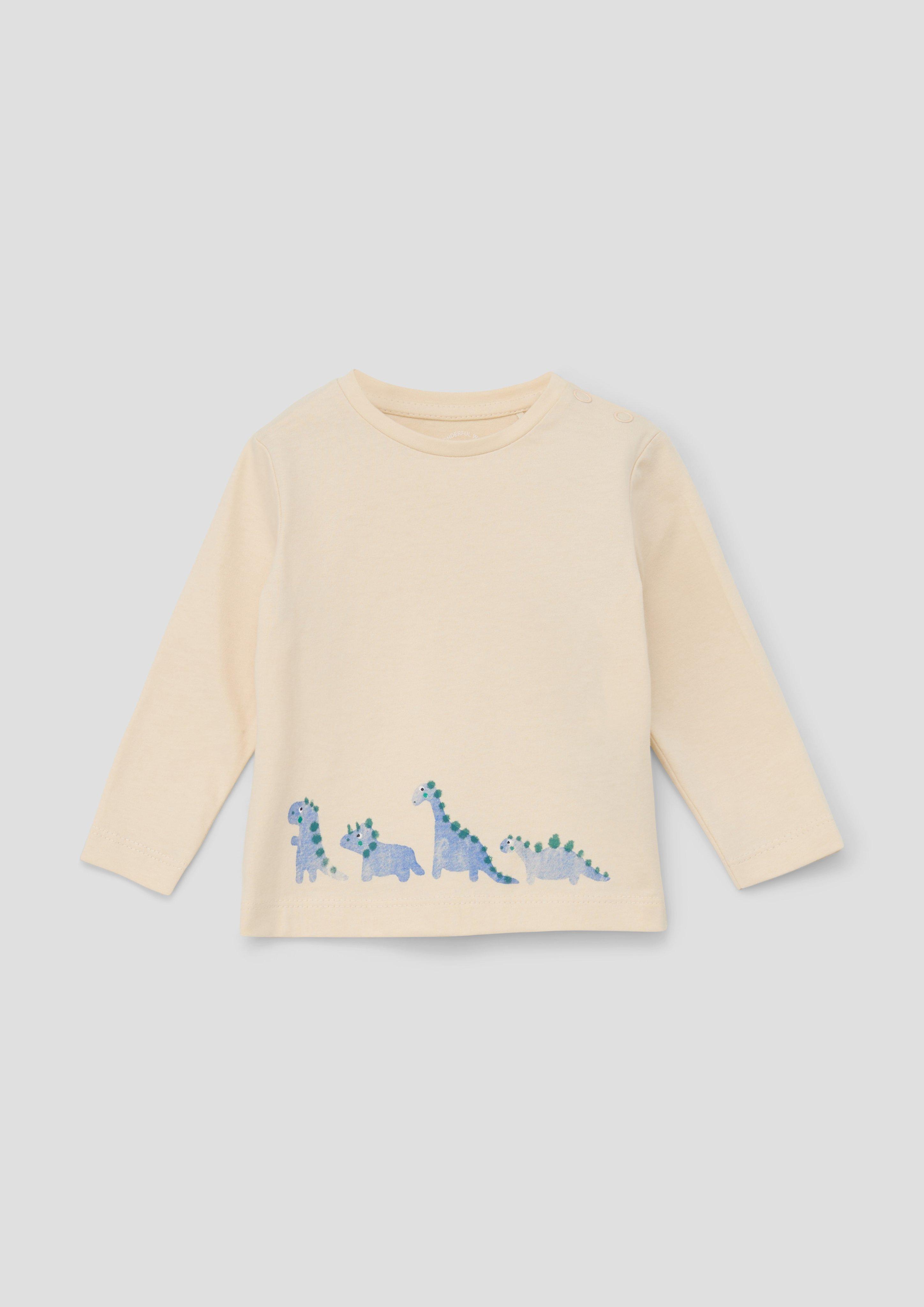 Baumwollshirt mit Dino-Print  2133854-0805