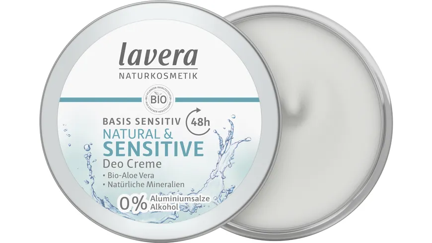 lavera BASIS SENSITIV Deo Creme NATURAL & SENSITIVE 50 ml