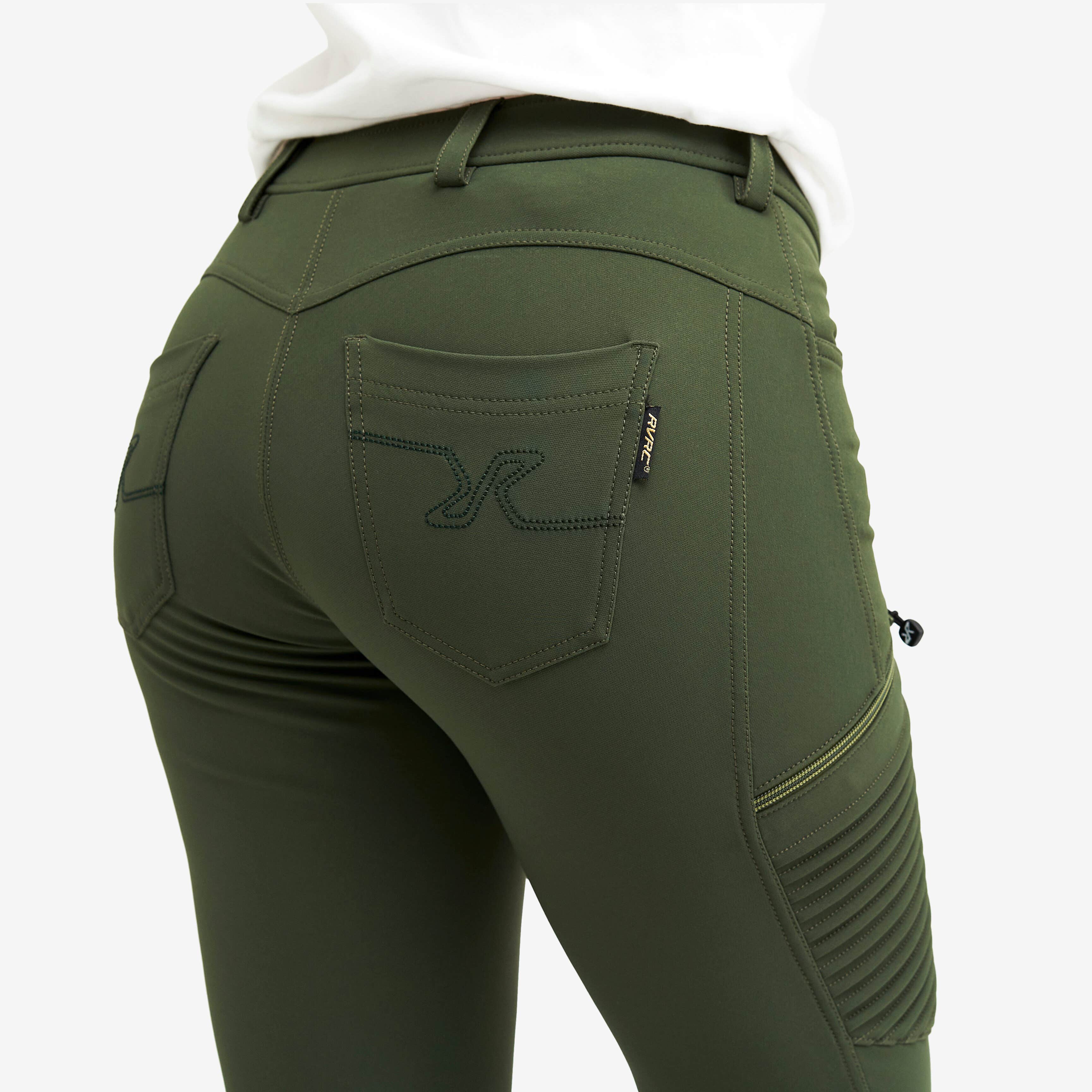 Pusher Outdoor Jeans Femme Forest Night