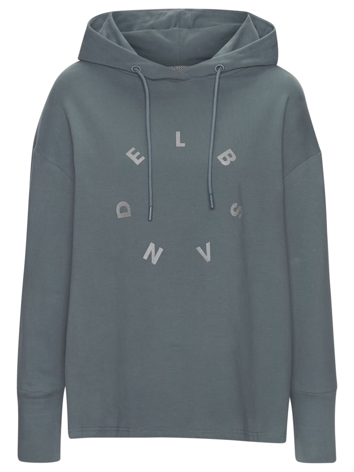 ELBSAND Kapuzensweatshirt in petrol günstig kaufen