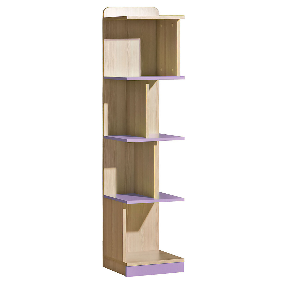 Bücherregal Standregal Loreto 35x38x154,5cm Farbe wählbar