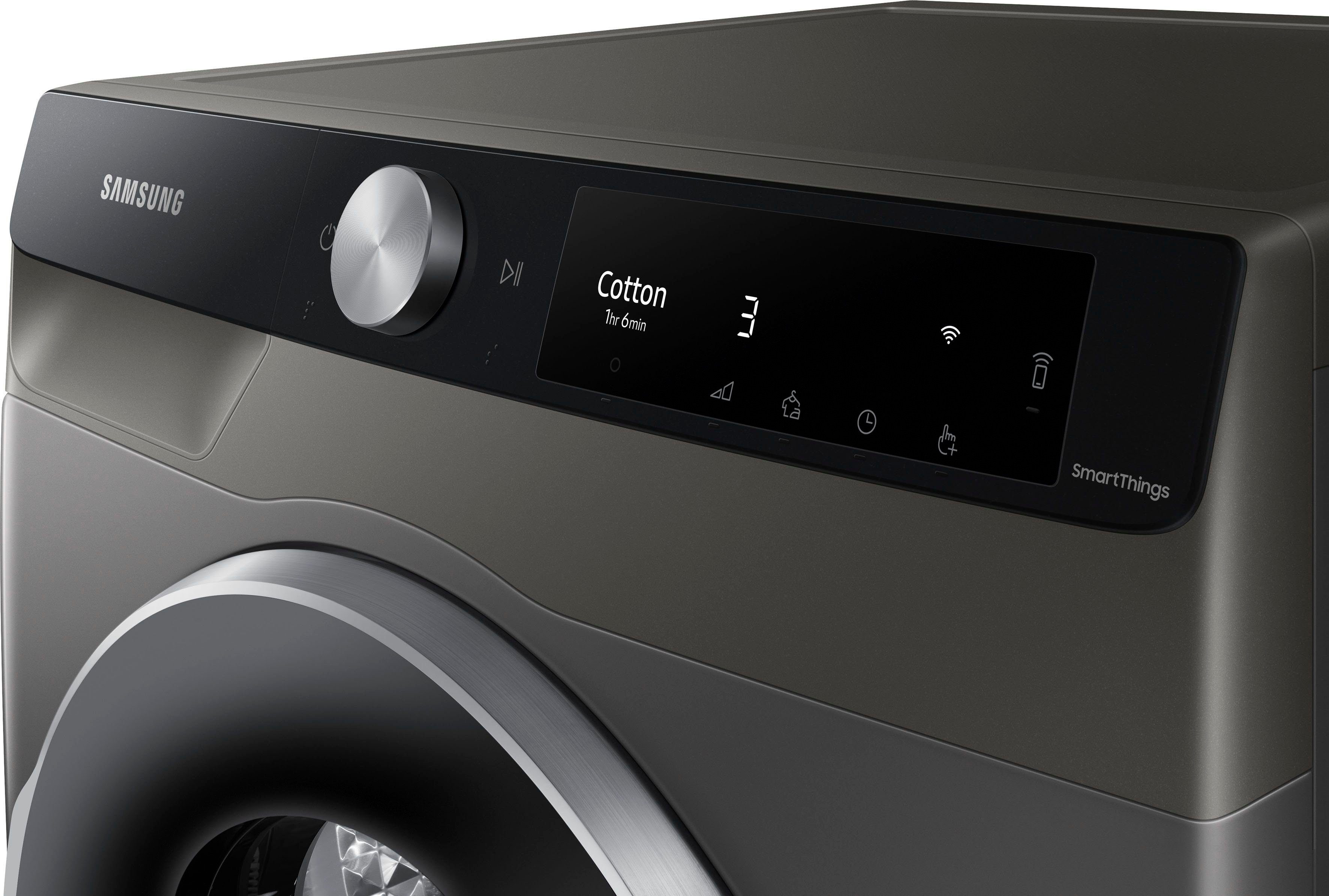 Samsung Wärmepumpentrockner DV80T6220LX/S2, 8 kg, Knitterschutz