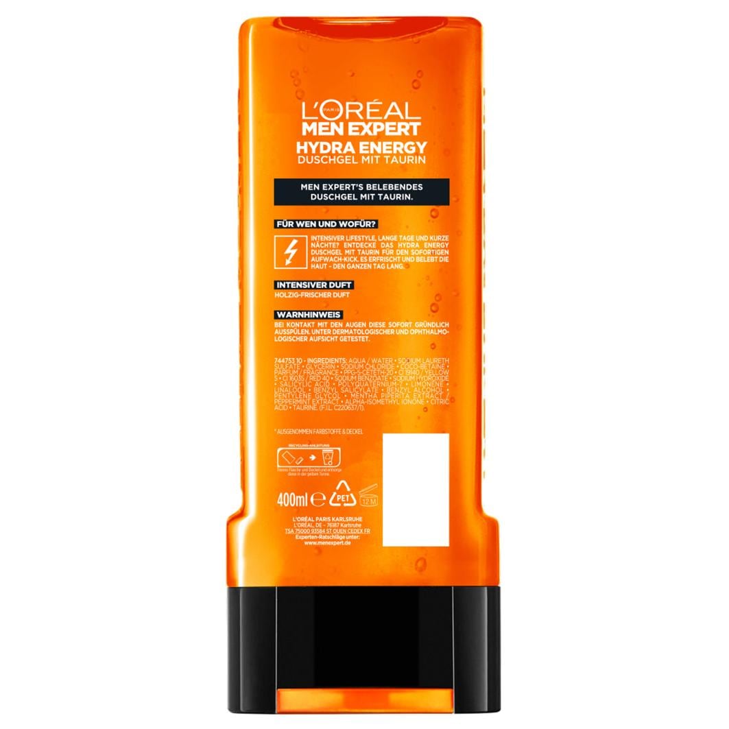 Hydra Energy mit Taurin Aufwach-Kick