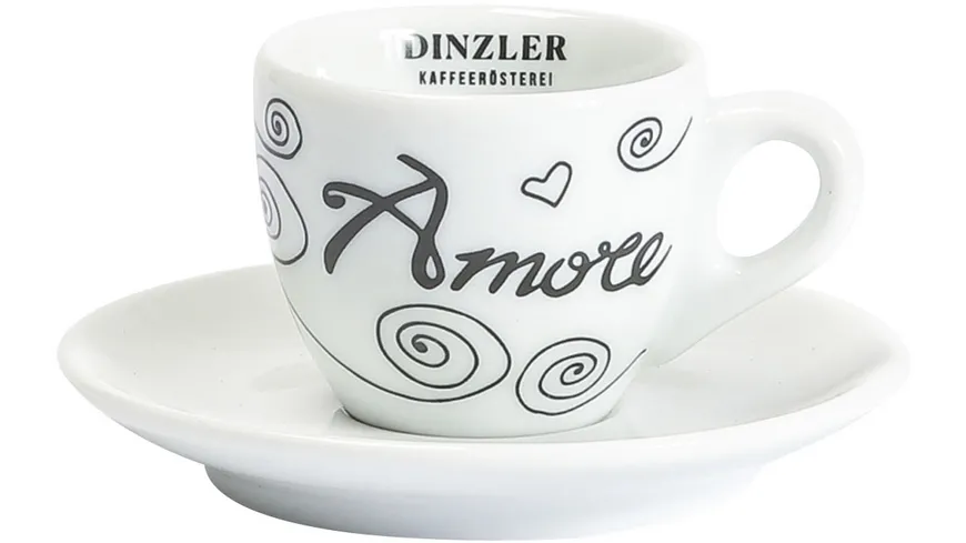 DINZLER Espressotasse Sonderedition MAURO BERGONZOLI