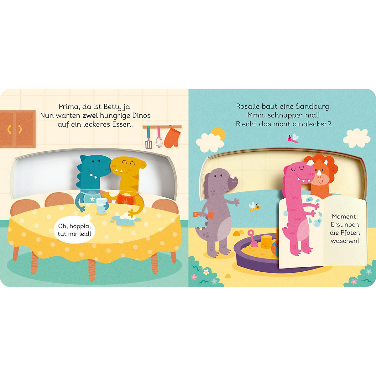 Guten Appetit, kleine Dinos!