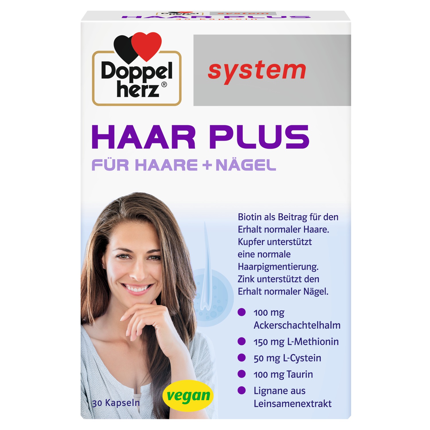Haar Plus system Kapseln