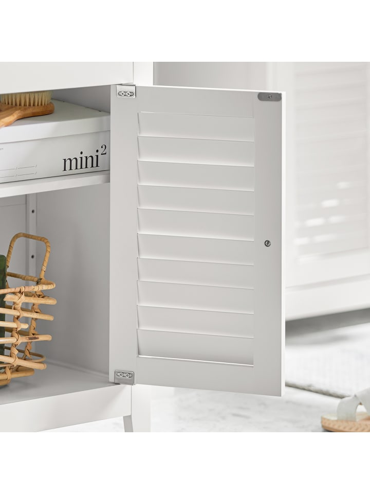 SoBuy Badschrank in Weiß - (B)60 x (H)90 x (T)26cm günstig kaufen onesize