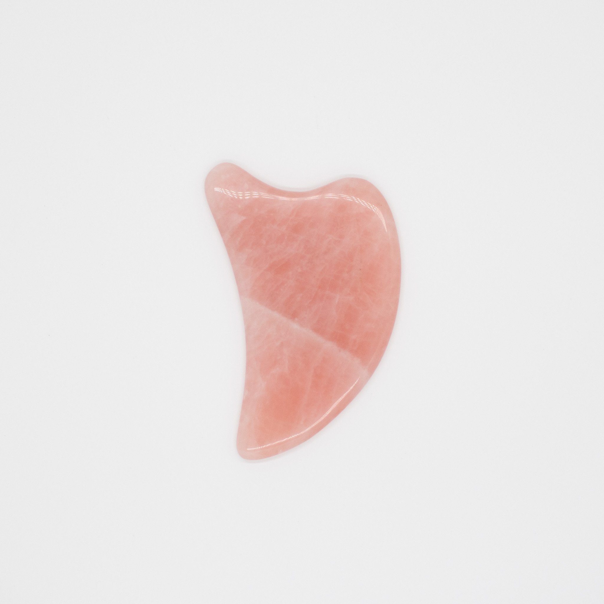 shapevital.de Massagestein Gua Sha Massagestein für gezielte Entspannung im Gesicht, handgefertigt und poliert für optimales Gleiten