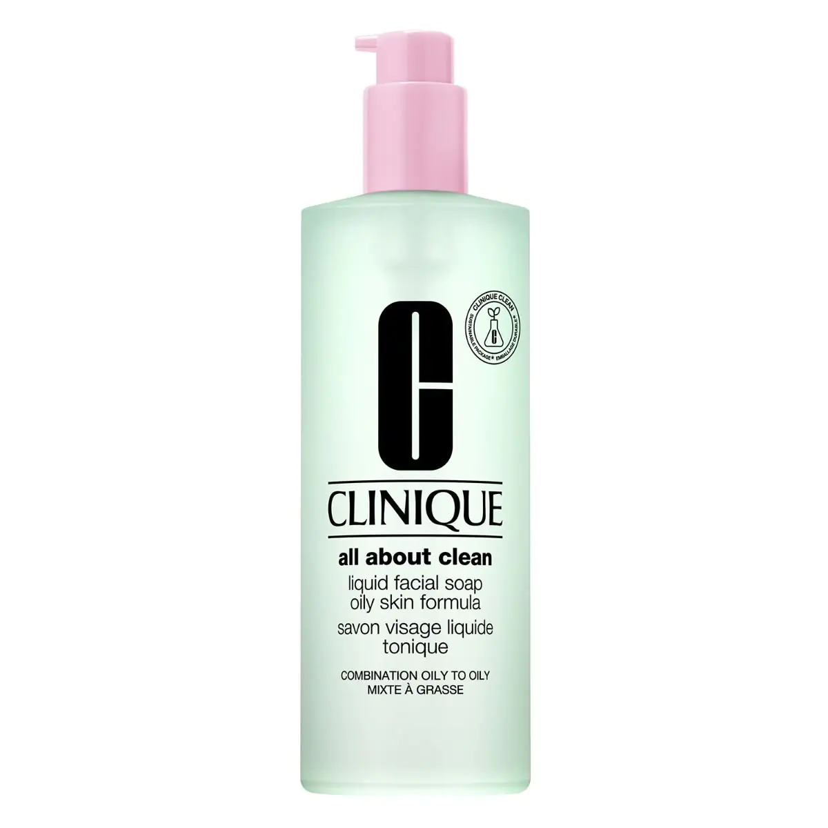Clinique All About Clean Υγρό Σαπούνι Προσώπου για Λιπαρό Σαπούνι Προσώπου, 400 ml