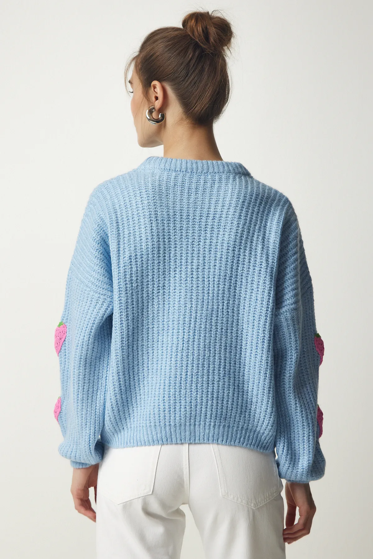 Happiness İstanbul  Pullover - Blau - Regular Fit