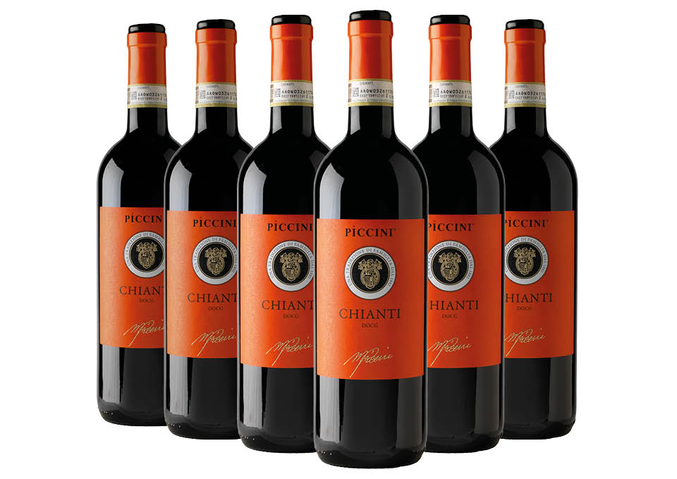 Chianti DOCG Orange 2022 Piccini 1882 6 bouteilles de 0,75 ℓ