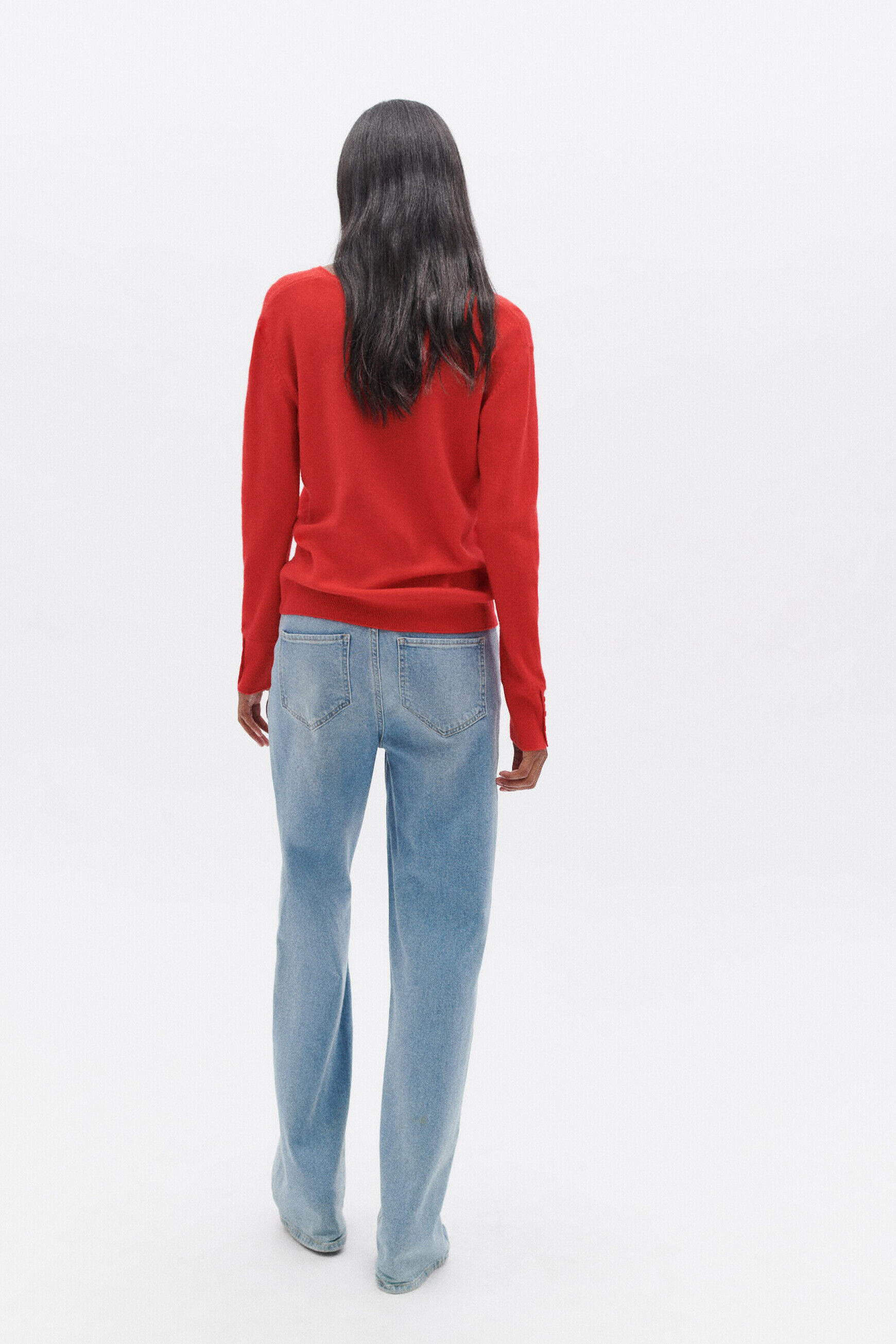 Pull marianne rouge femme