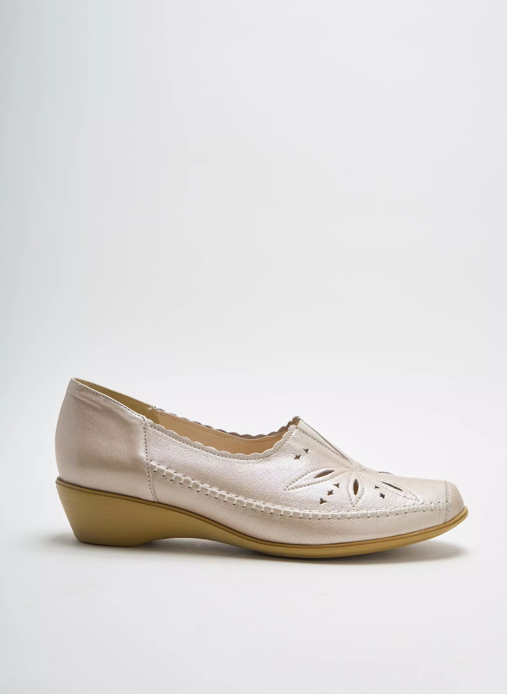 Ombelle Mocassins Femme couleur beige