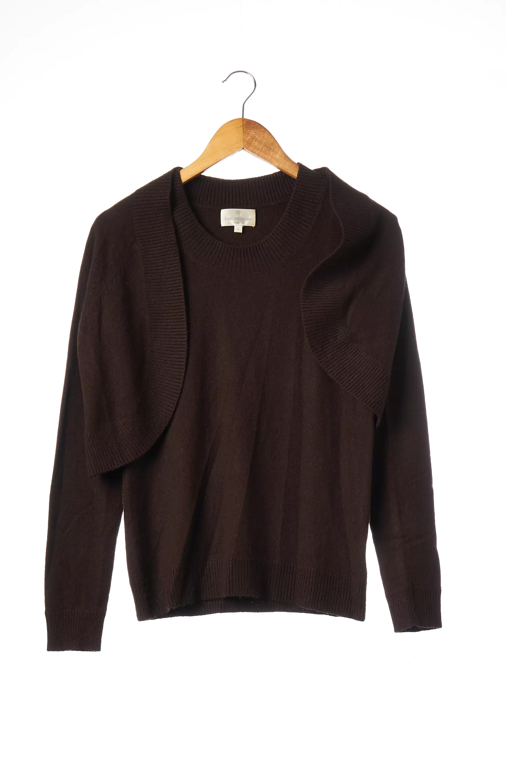 Eric Bompard Twinset Femme couleur marron