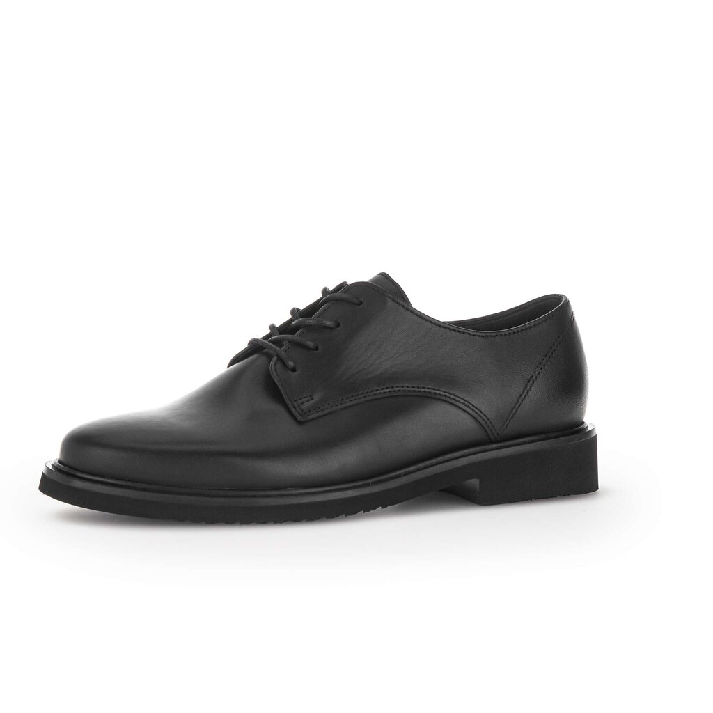 Gabor fashion Schnürschuh schwarz