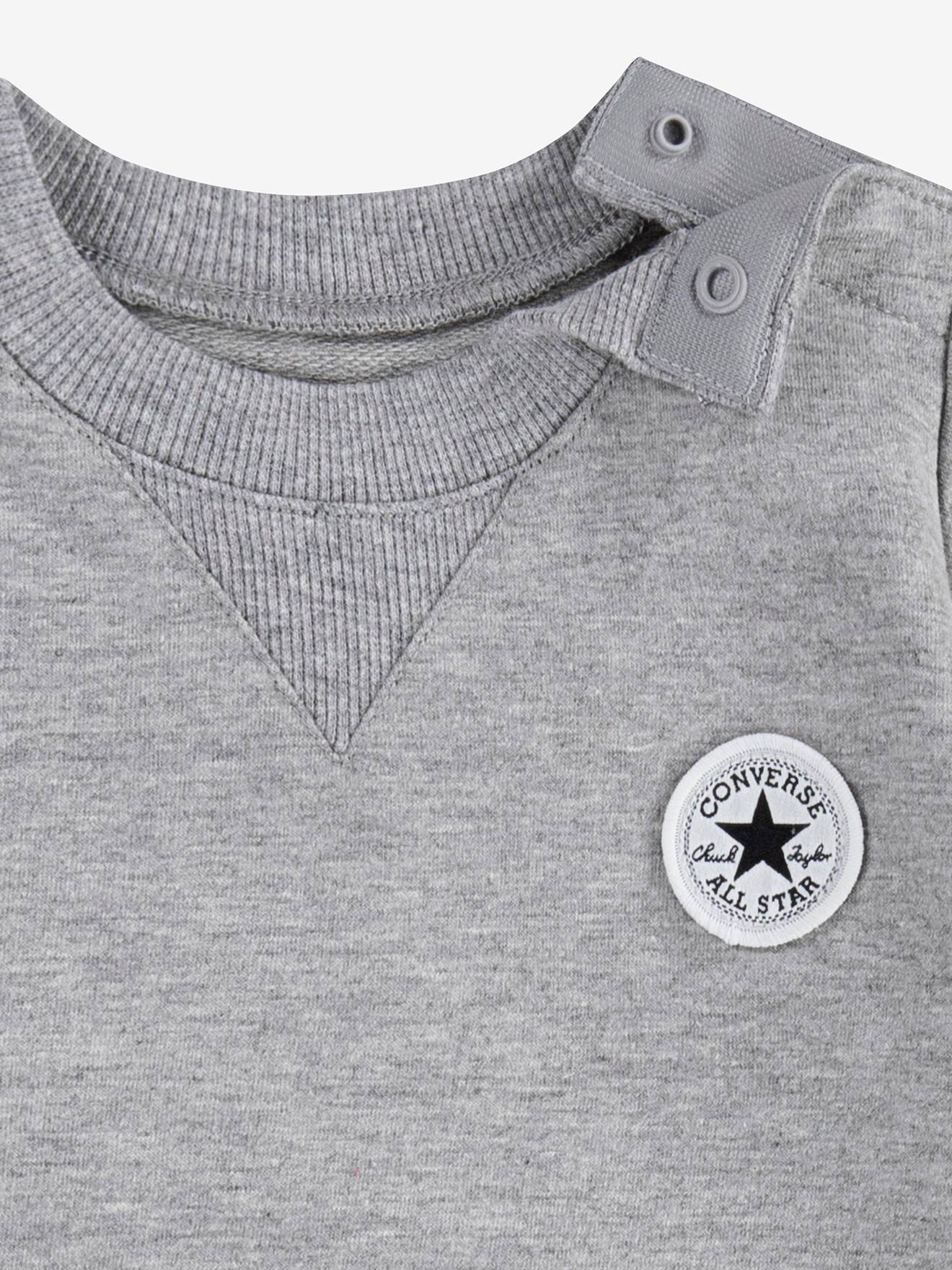 Converse 2-teiliges Baby-Set LIL CHUCK CONVERSE: Kurzoverall & Socken - rosa