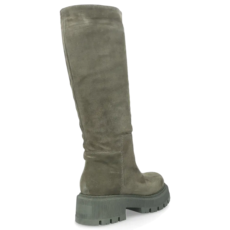 EN AVANT - Stiefel C010 Veloursleder - grün