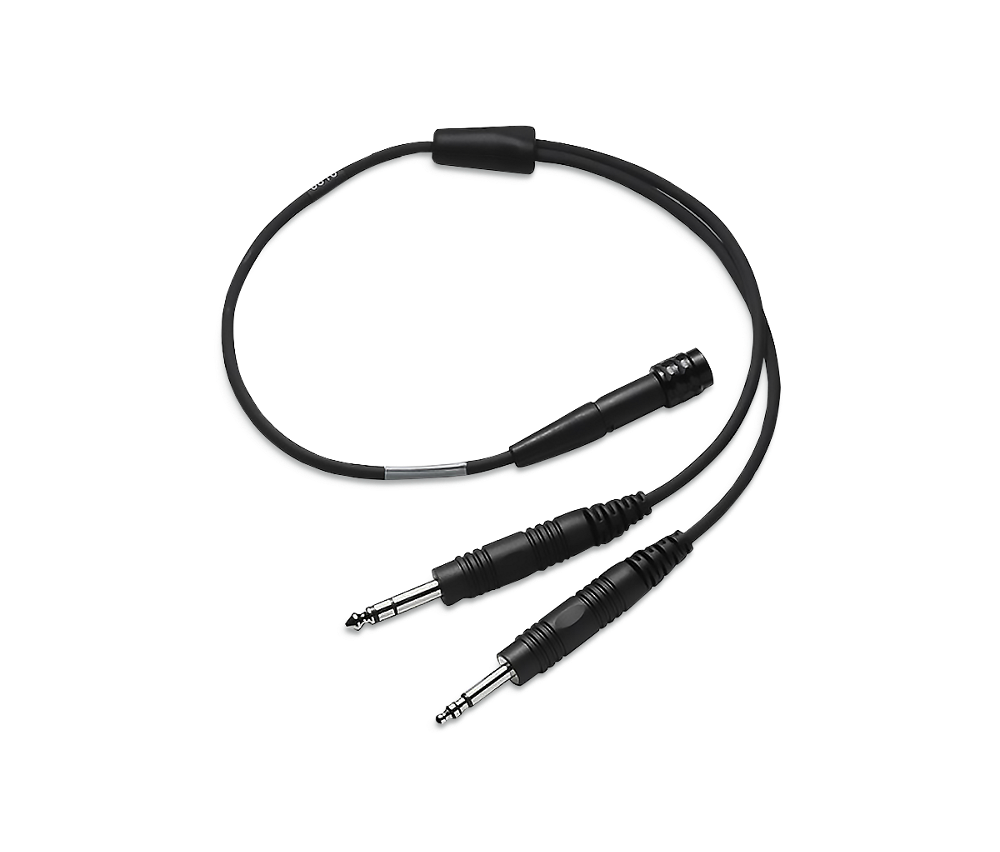 Adapter, 6 poliger LEMO-Stecker auf PJ-Zwillingsstecker
