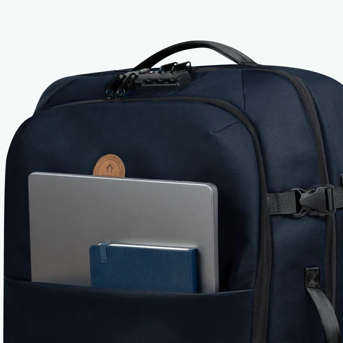 Reykjavik medium 2-wheel soft suitcase, navy blue