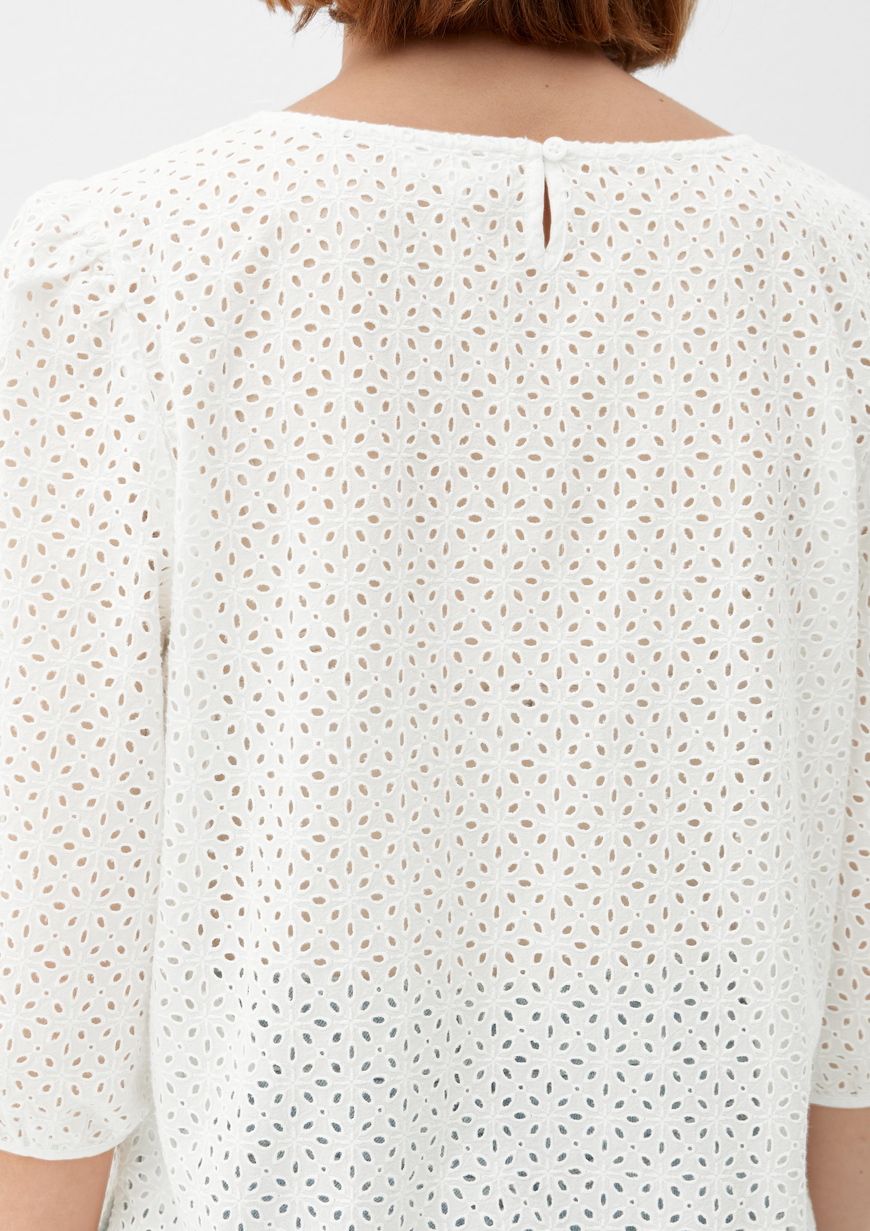 Bluse aus Broderie Anglaise  2128356-02L4