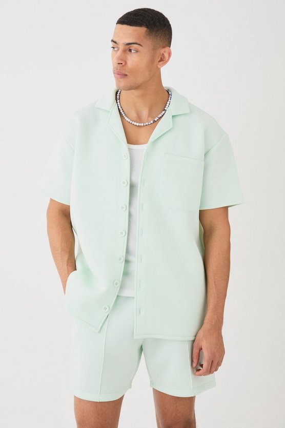 Oversize Scuba Hemd und Shorts